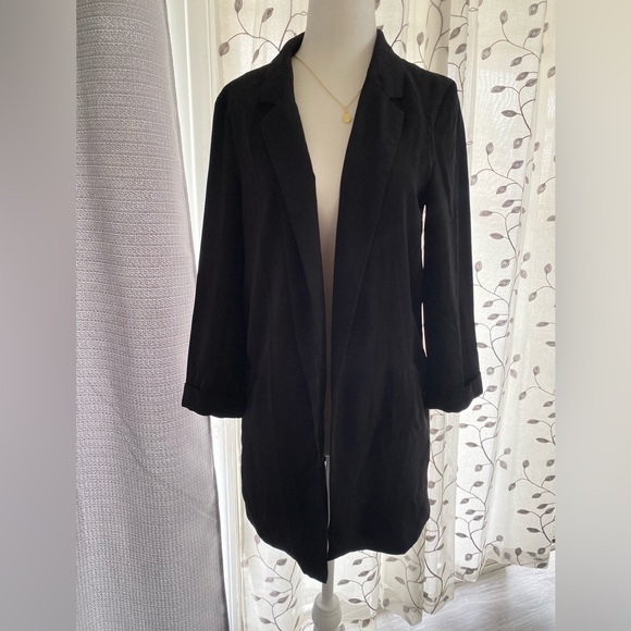 Warehouse Jackets & Blazers - Warehouse Black Women’s Blazer Size 6/Small